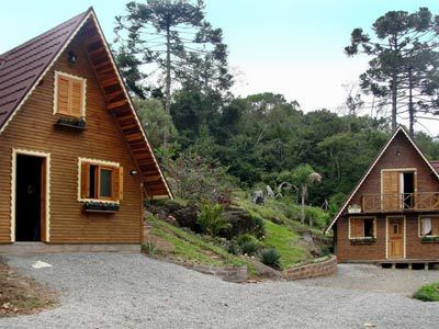 Chale Dos Platanos Hotel Gramado Exterior foto